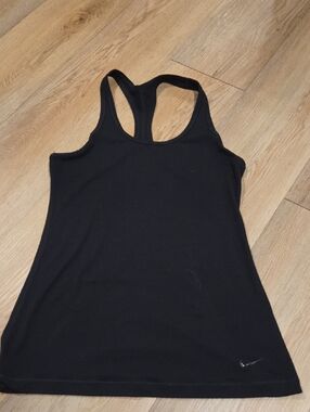 Nike Black Racerback Performance Tank Top